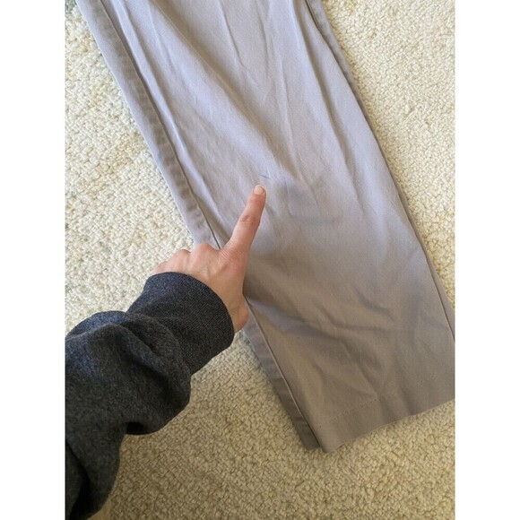 Under Armour UA Golf Tapered Pants Men's 32x32 Tan Lightweight Red Waistband - Picture 6 of 10